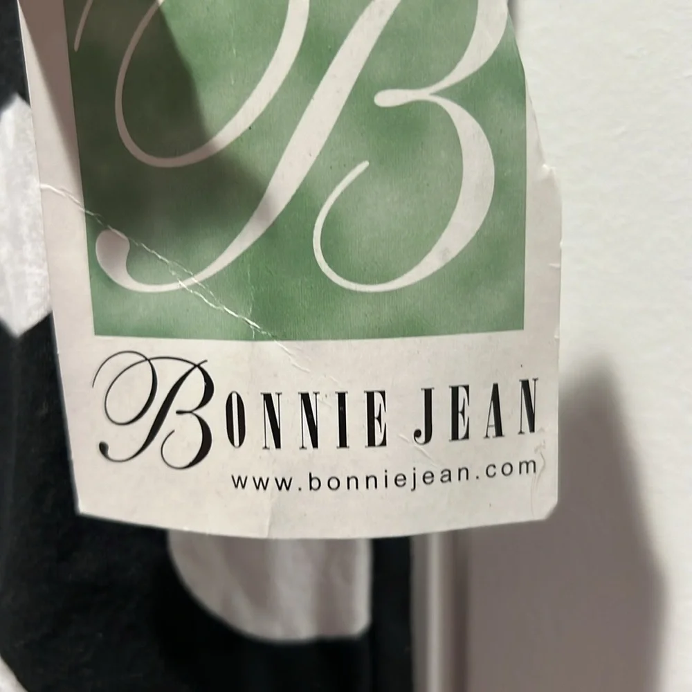 Bonnie Jean size 16 black and white - Picture 2 of 4